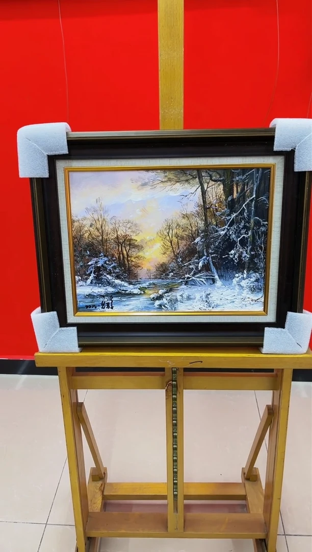 【闪购商品】绘画4梁静-油画-绘画1平尺