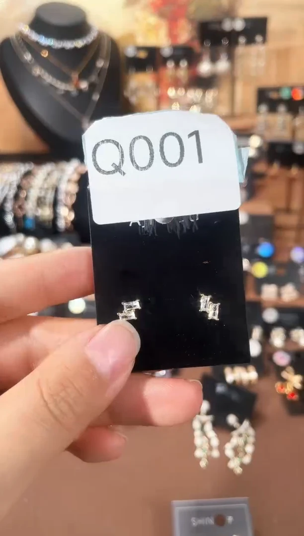 合金925银锆石Q001