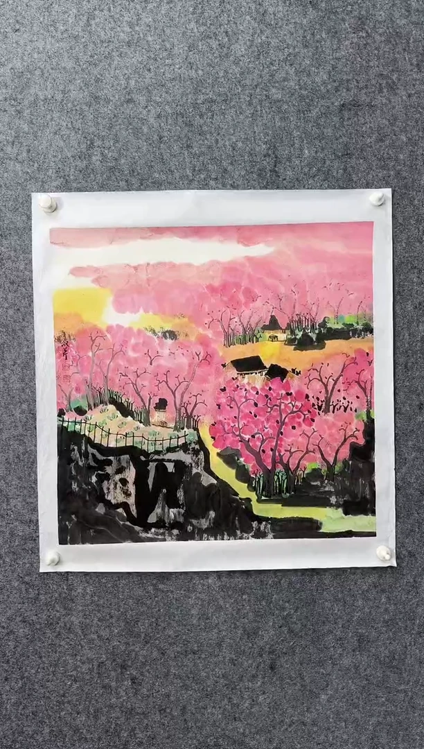 国画DH-WSQ老师绘画作品