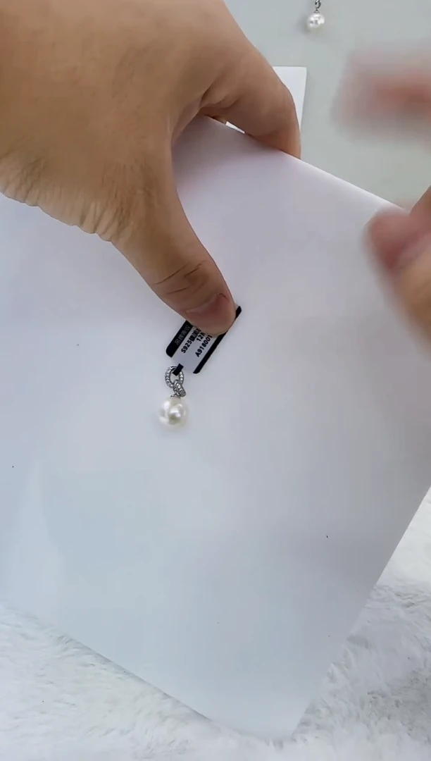 银S925镶嵌淡水珍珠DA珍珠 a918