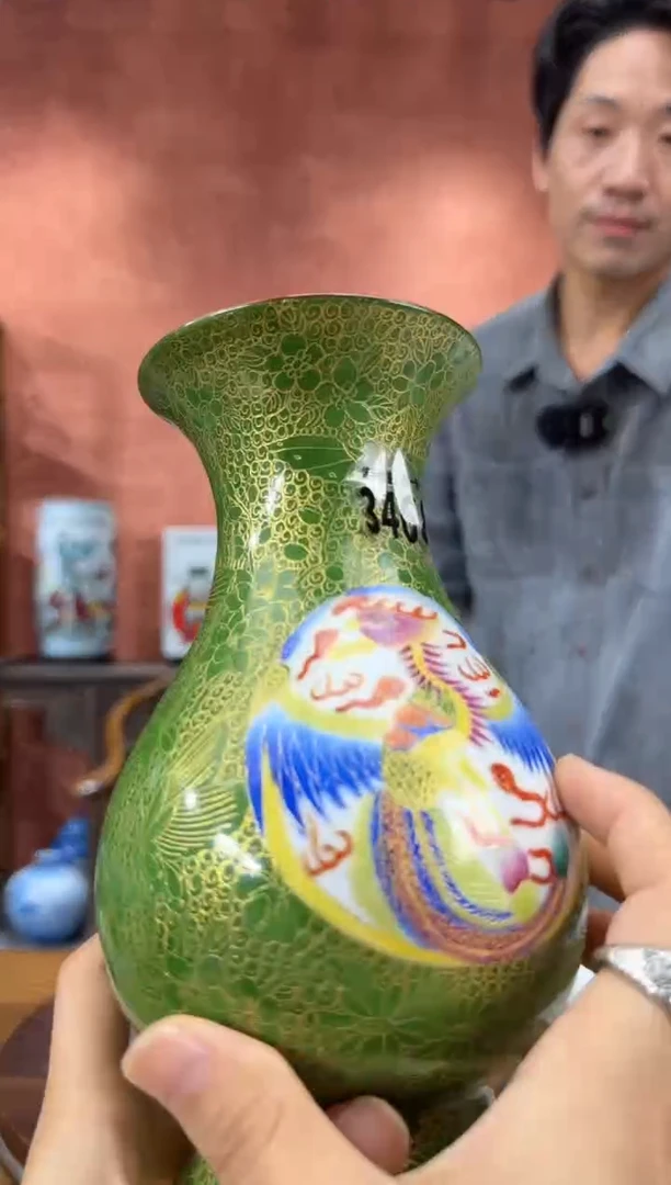 吴义松陶盟手绘陶瓷编码：3468