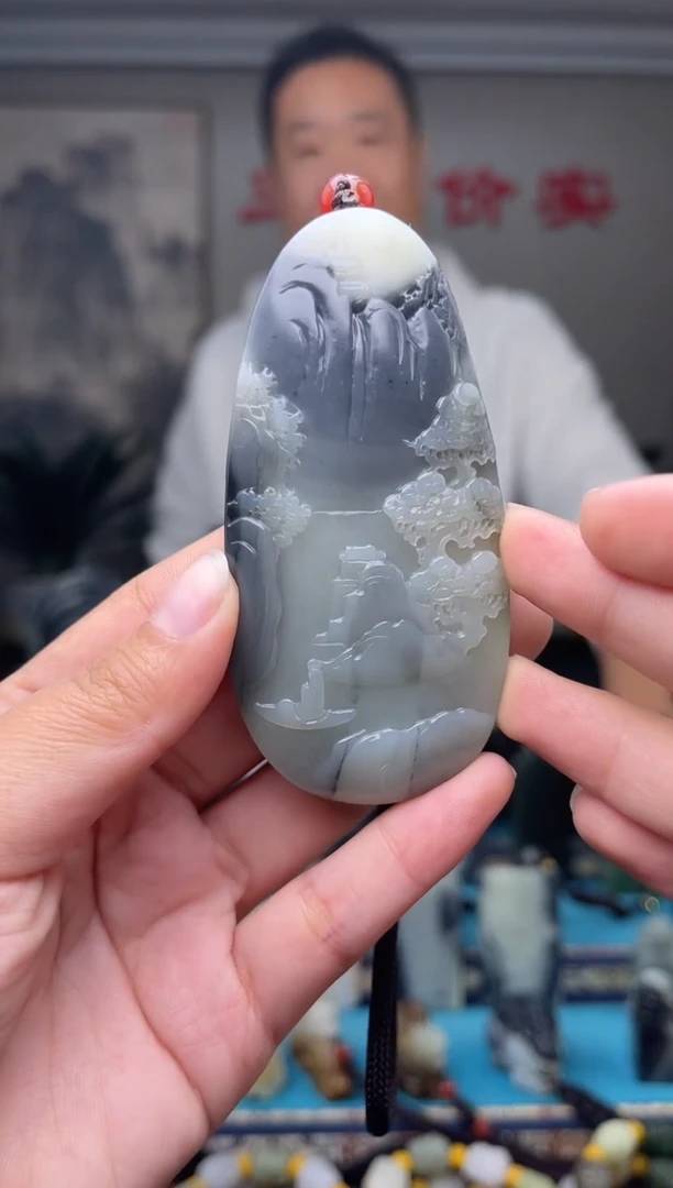 未镶嵌和田玉挂件1