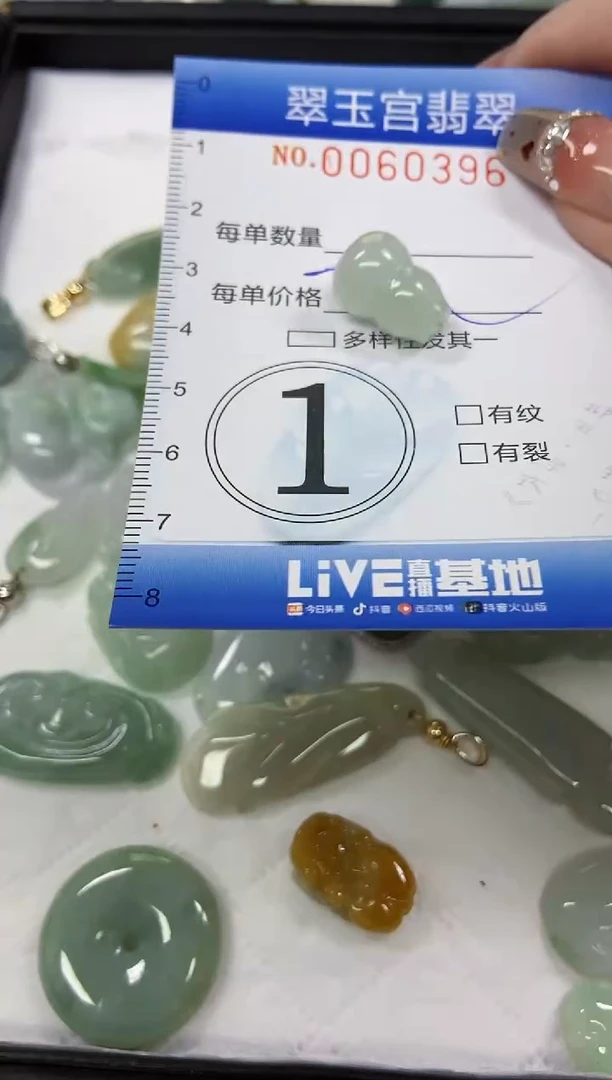 【闪购商品】翡翠颈饰未镶嵌闪购商品0060396