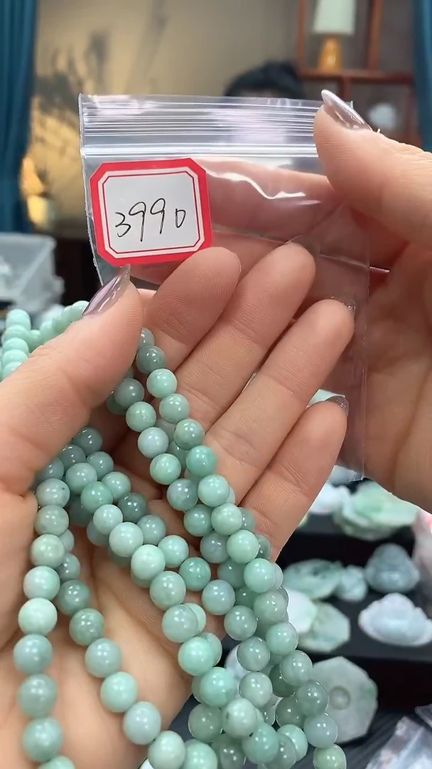 颈饰未镶嵌翡翠珠链3990 多样性发一件