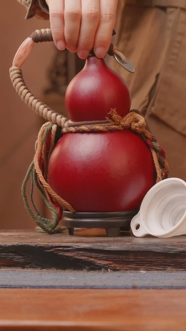 【闪购商品】15号精品大漆葫芦防腐防渗装水茶酒