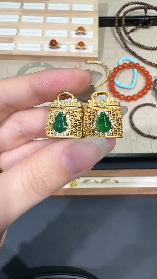 【闪购商品】翡翠颈饰银S925镶嵌X0212-716-81多样性一件