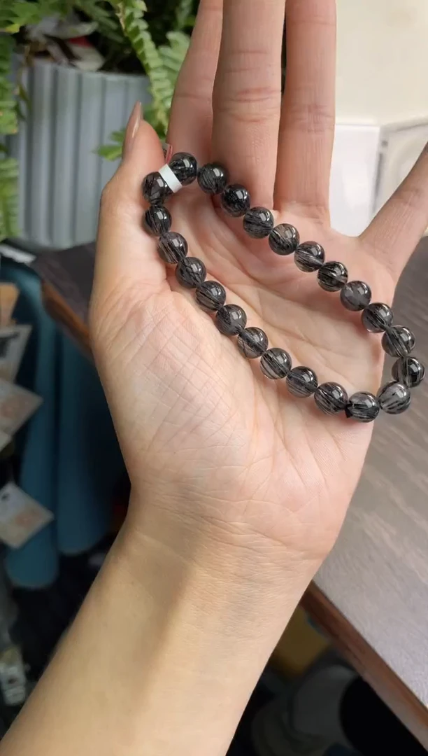 手链8.5/x-810未镶嵌水晶黑发晶