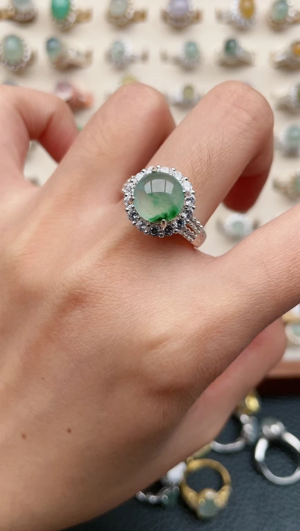 【闪购商品】翡翠戒指未镶嵌1111111111111