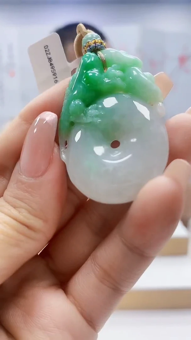 未镶嵌定制翡翠5167ty-毛货挂件78