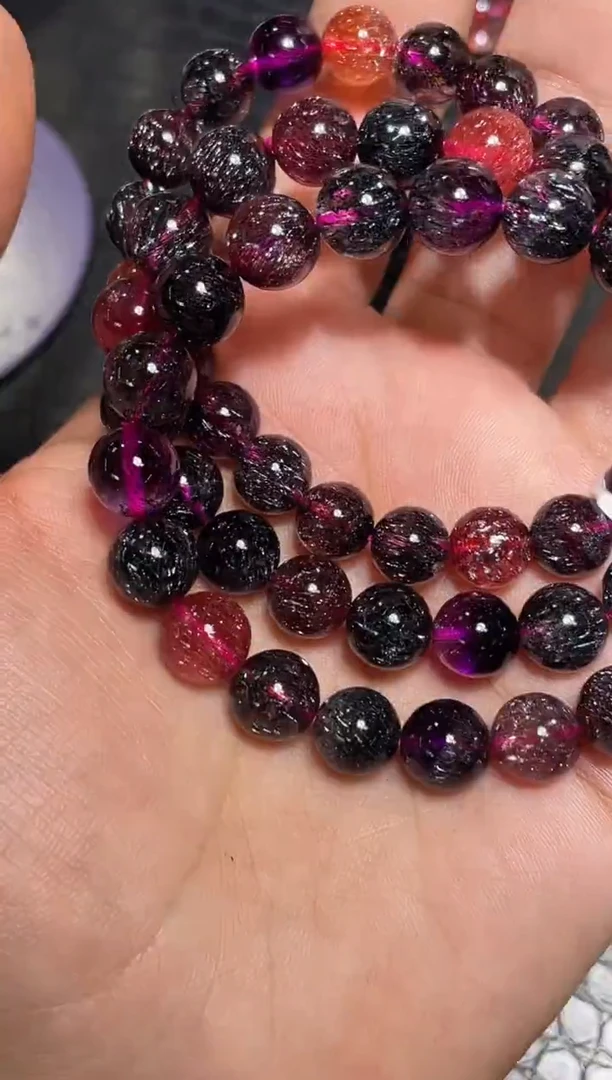 未镶嵌手链水晶超七单圈A9（多样性发其一）