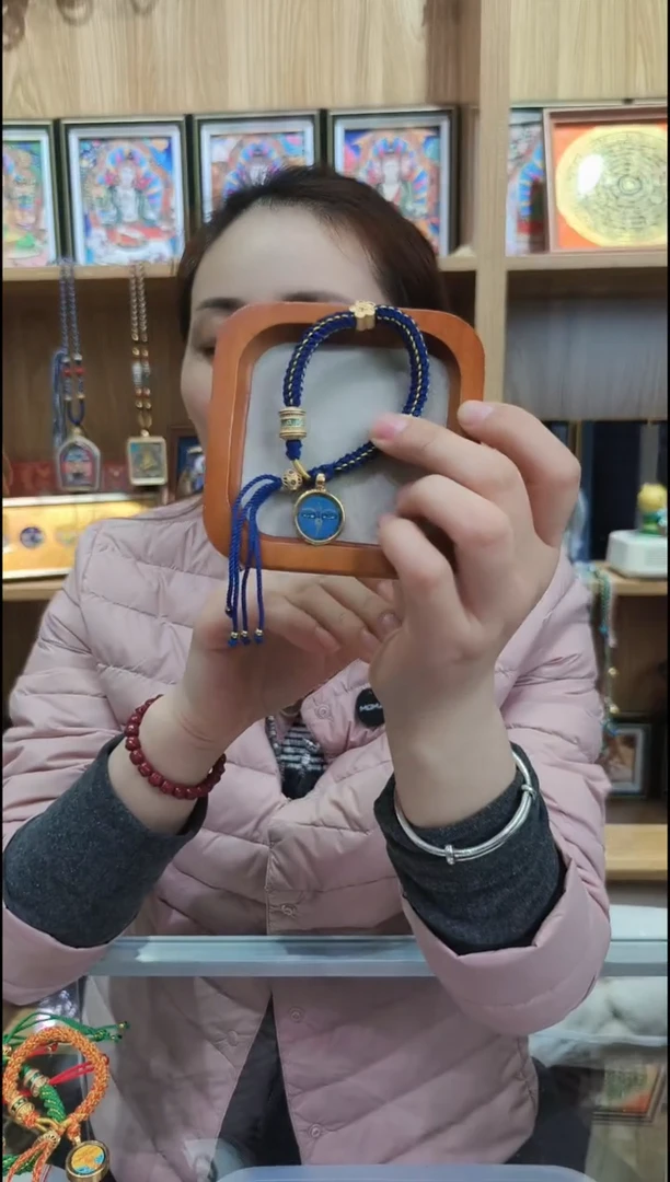 手链药师 纯手绘唐卡（非质量问题 不退不换）