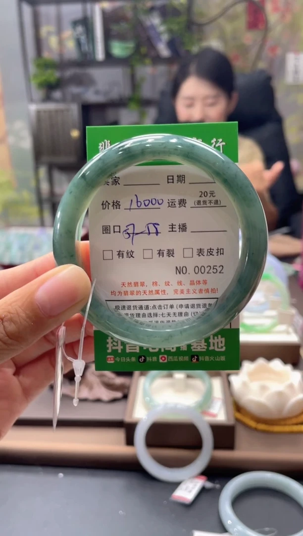 未镶嵌手镯翡翠00252****