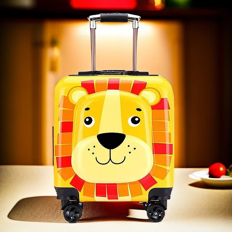 新品儿童拉杆箱旅行箱密码箱登机箱行李拉杆箱18寸行李箱旅行箱小