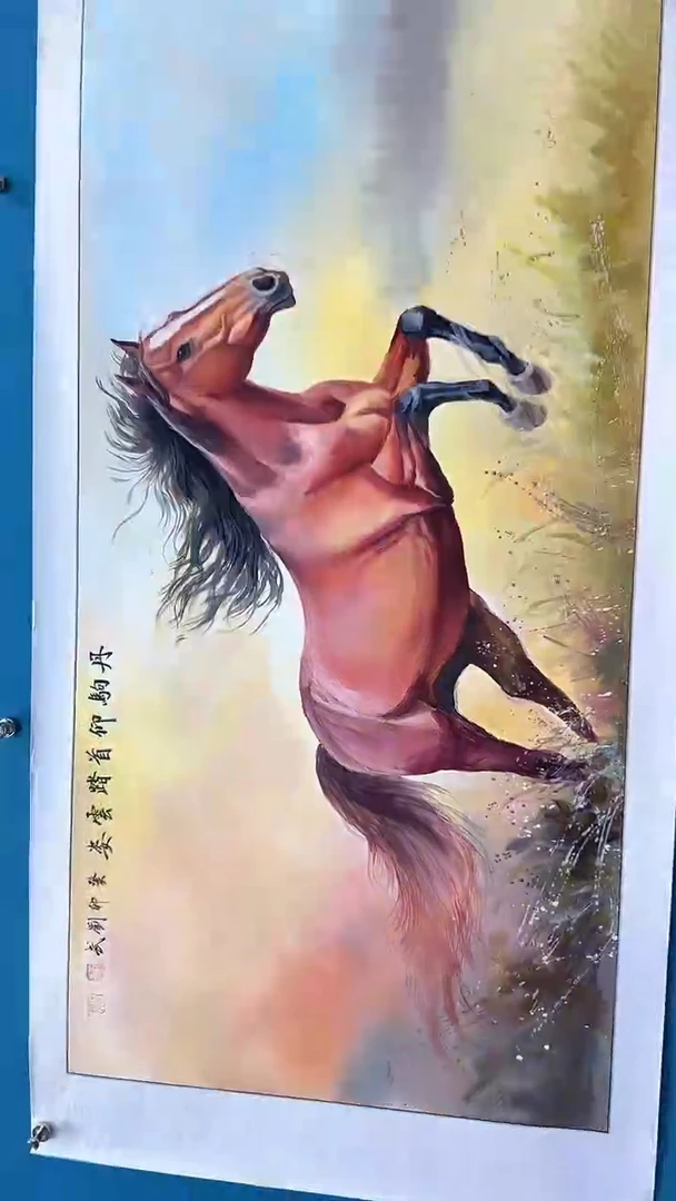 国画瀚美艺术刘武手绘-国画23