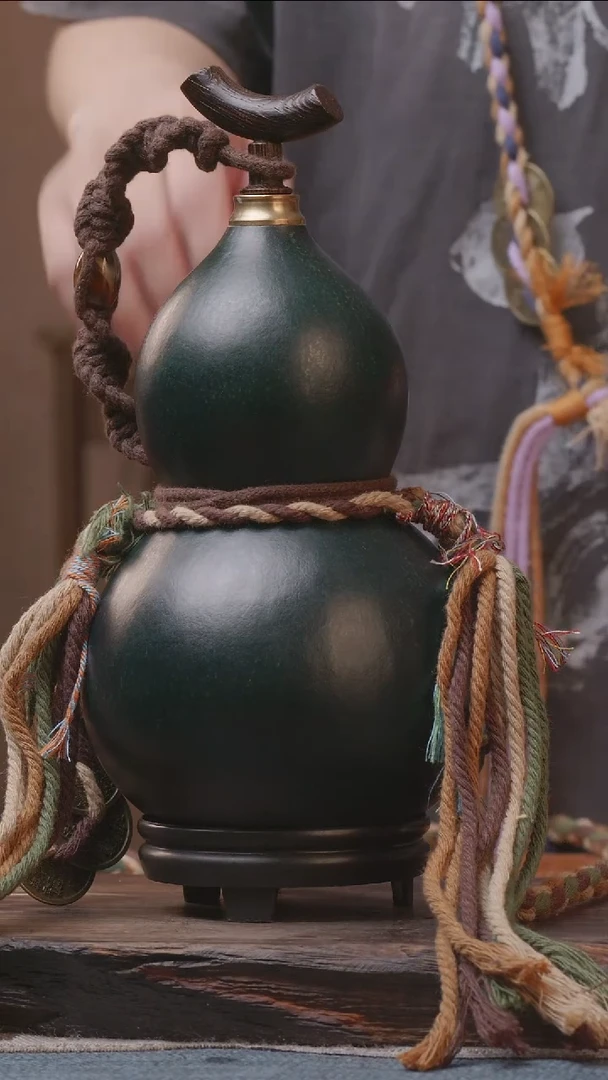956号精品大漆葫芦防腐防渗装水茶酒