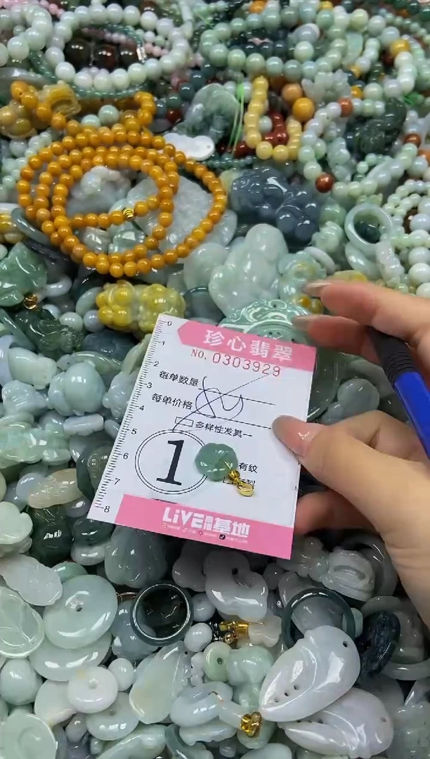 翡翠未镶嵌颈饰闪购0303929