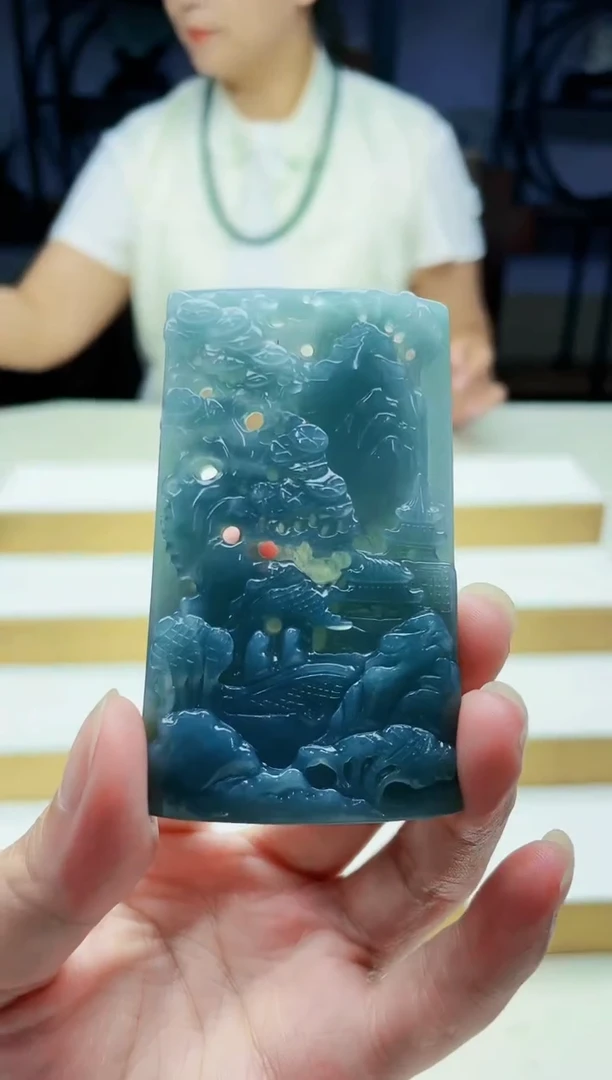 未镶嵌定制翡翠毛货09140184