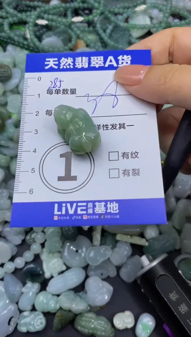 颈饰未镶嵌翡翠天然翡翠A货批量多样性发一件