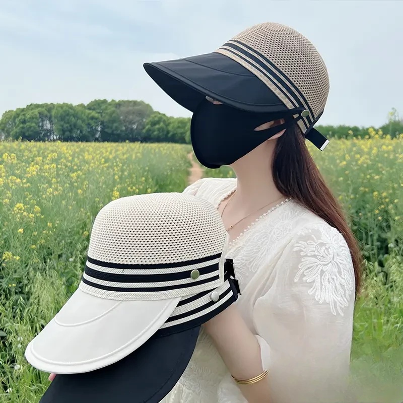 【全顶】夏季防晒大帽檐速干遮阳防紫外线鸭舌帽气质百搭出游帽子女