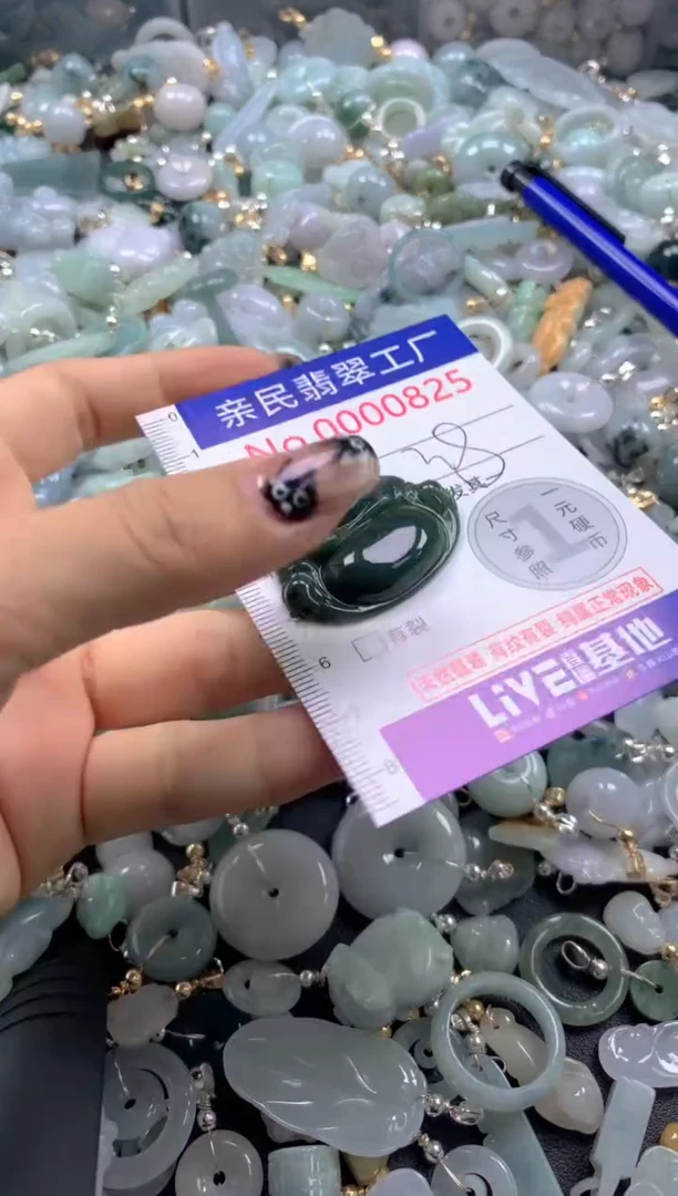 颈饰未镶嵌翡翠825