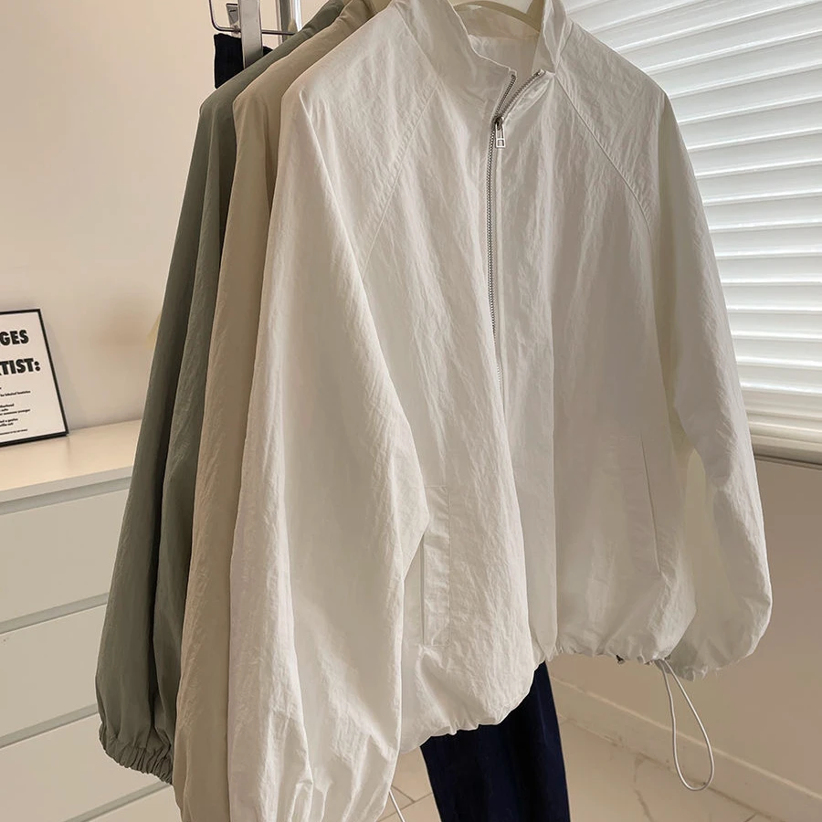 LUOSHI/2025年早春新款韩系小个子夹克防晒外套