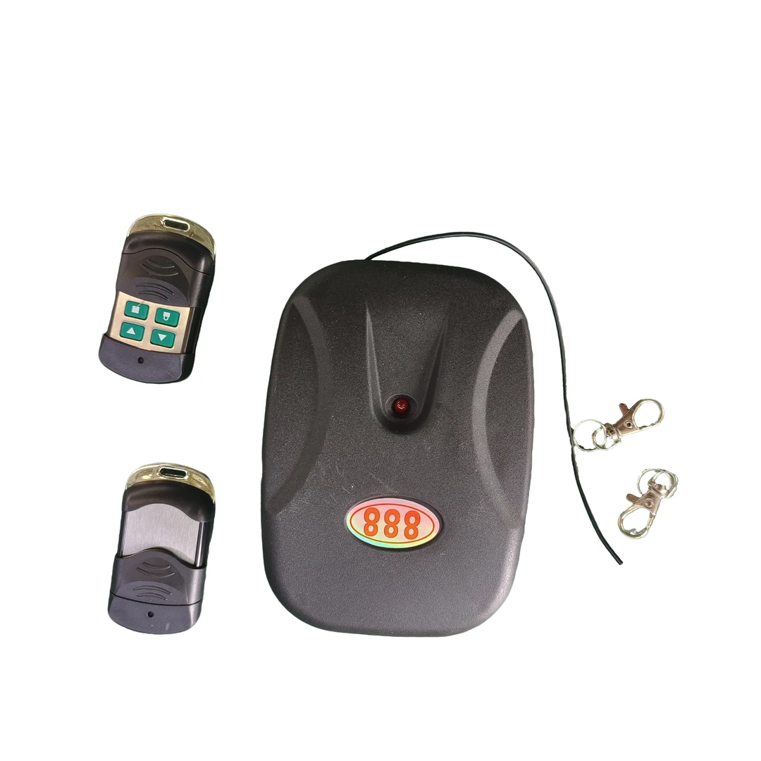 外挂电动卷帘门控制器一套通用款 车间抗风卷帘门遥控器一套