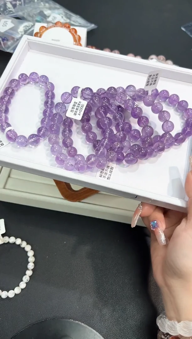 【闪购商品】水晶手串未镶嵌69b多样性发其一/1条默认微瑕