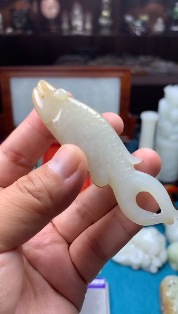 颈饰未镶嵌和田玉拍一发一