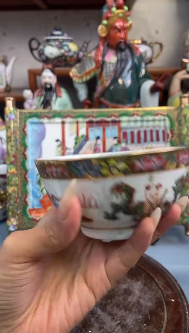 瓷片微瑕慎拍景德镇窑老厂瓷器单件