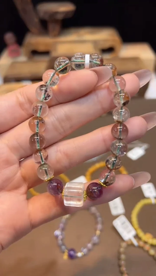 水晶手链未镶嵌手饰@@F5280