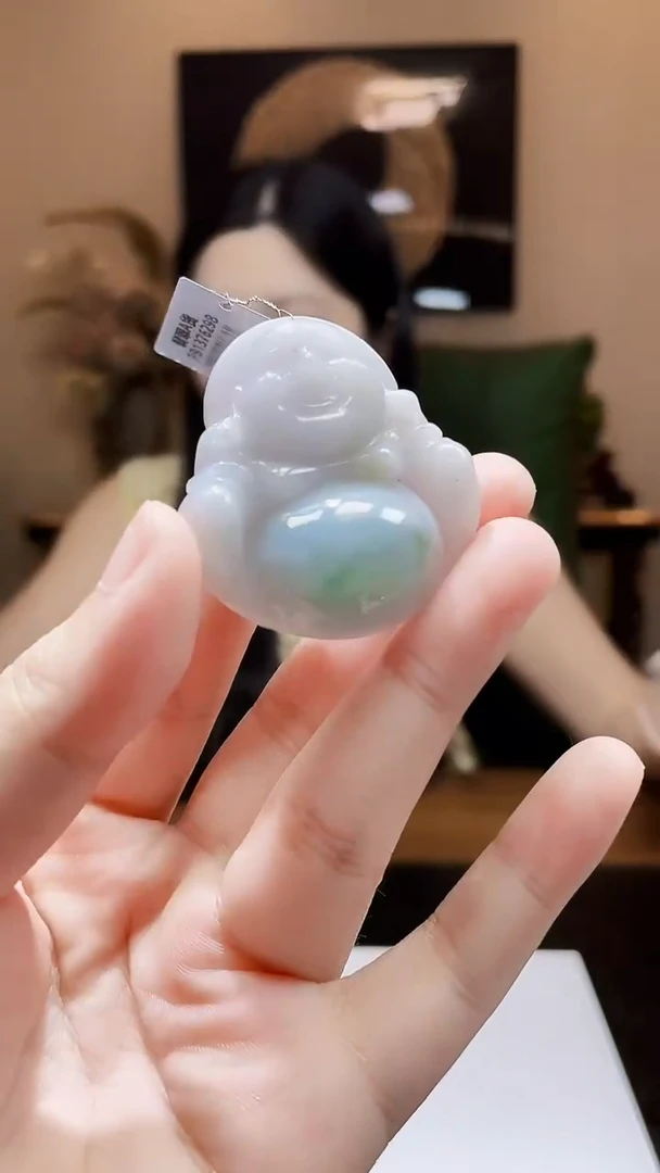 颈饰未镶嵌翡翠吊坠07
