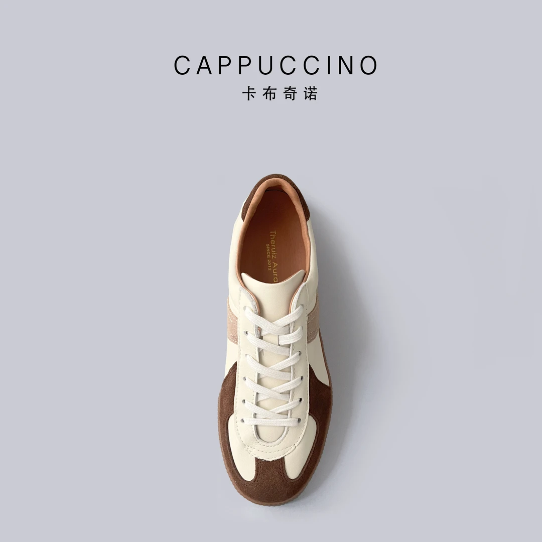 THERUIZ卡布奇诺cappuccino全真皮德训鞋板鞋休闲鞋