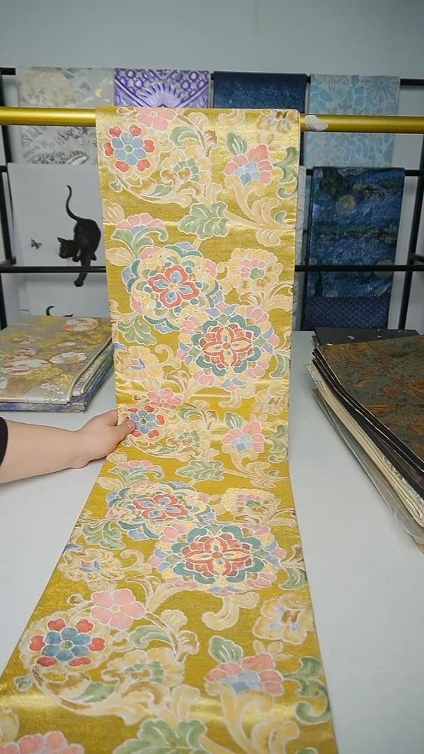 织绣织锦30宝象花