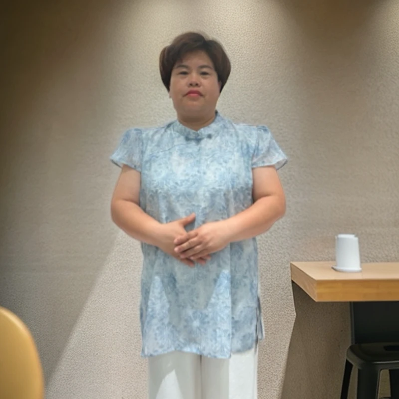 夏日彩虹专属新中式国风气质绣花上衣搭配阔腿裤套装