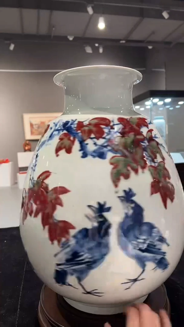 其他瓷崔景哲-瓷器-B大-鸿喜图