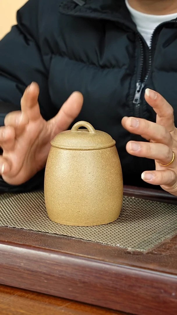 宜兴原矿紫砂茶叶罐