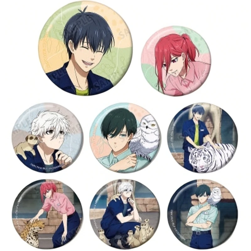 【现货】蓝锁东武动物园Q版 正比吧唧徽章 下单默认代拆