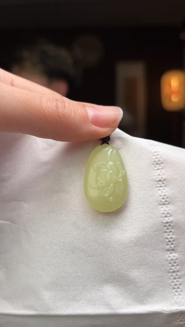 未镶嵌和田玉把件幸**满ss105-牌子