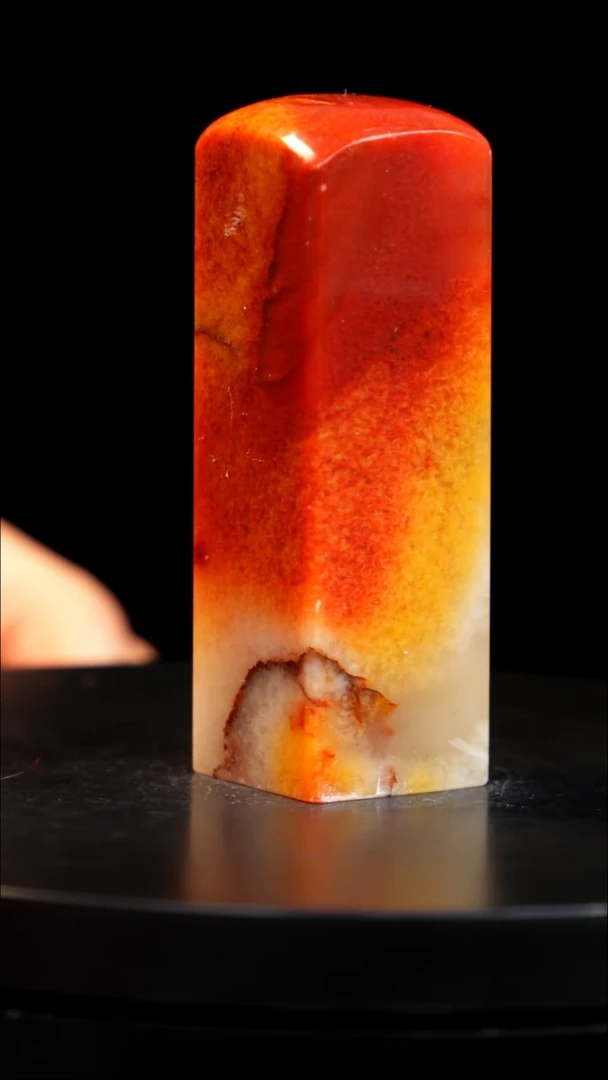 昌化石冰花冻田黄稀少品种