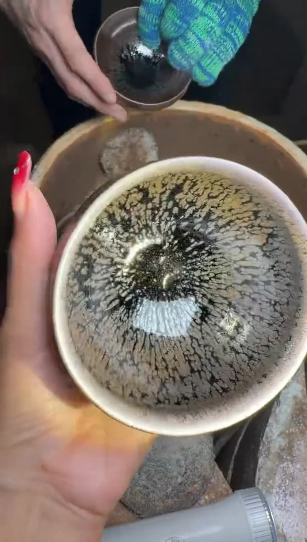 【闪购商品】茶盏严柳忠柴烧盏48