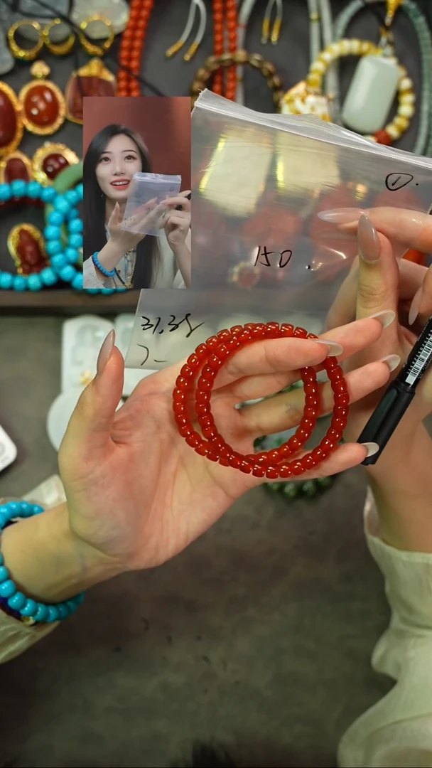 玛瑙/玉髓手串未镶嵌我**代遇见匠心品质回血