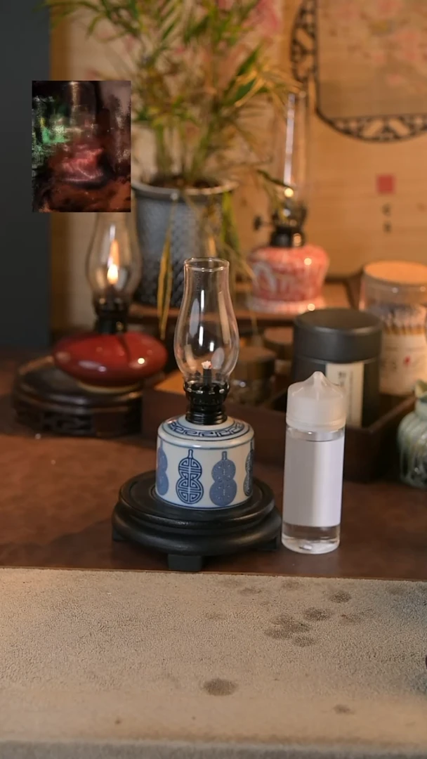 景德镇陶瓷香薰灯摆件