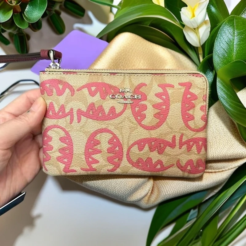95新 COACH/蔻驰 印花钱包 1796 7319