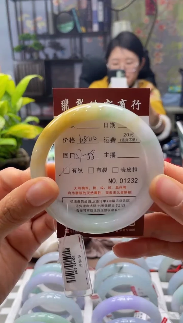 未镶嵌手镯翡翠1232****