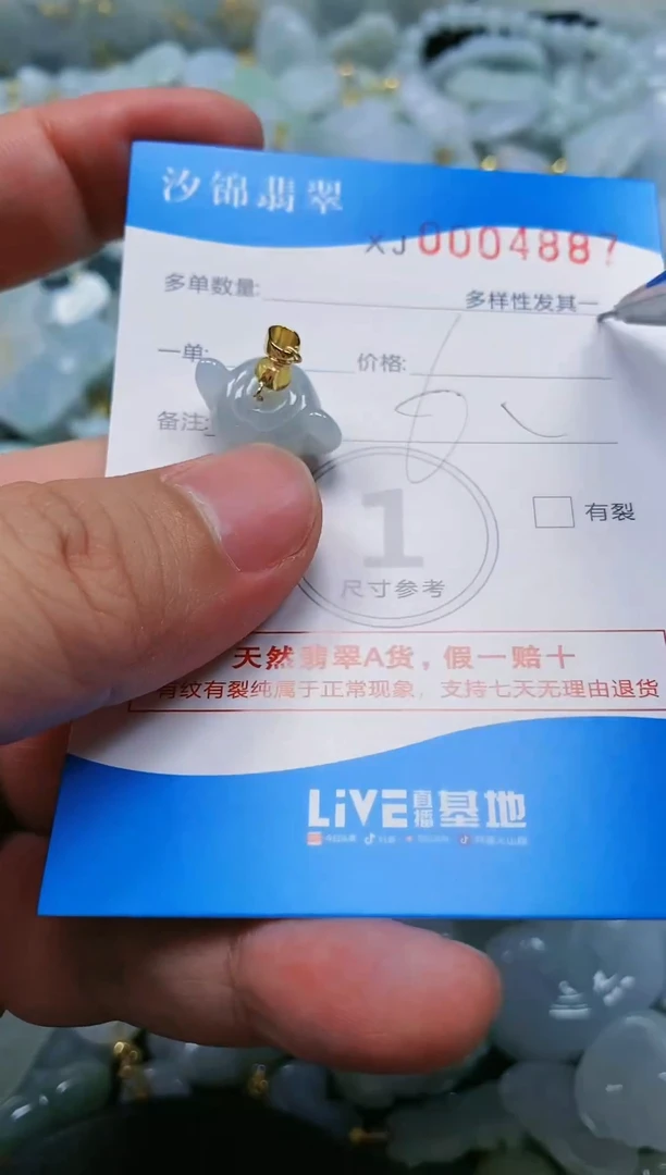 翡翠未镶嵌颈饰闪购商品0004887