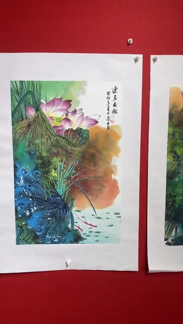 【闪购商品】国画LQY2254洋李庆友老师