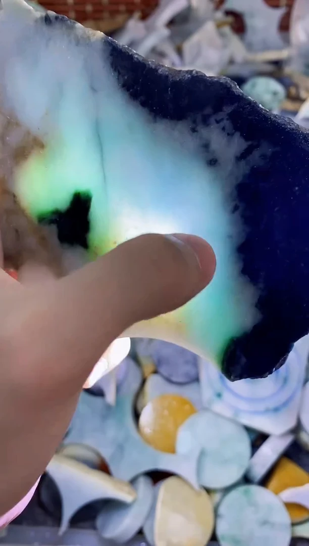 翡翠挂件未镶嵌纯天然A货翡翠267