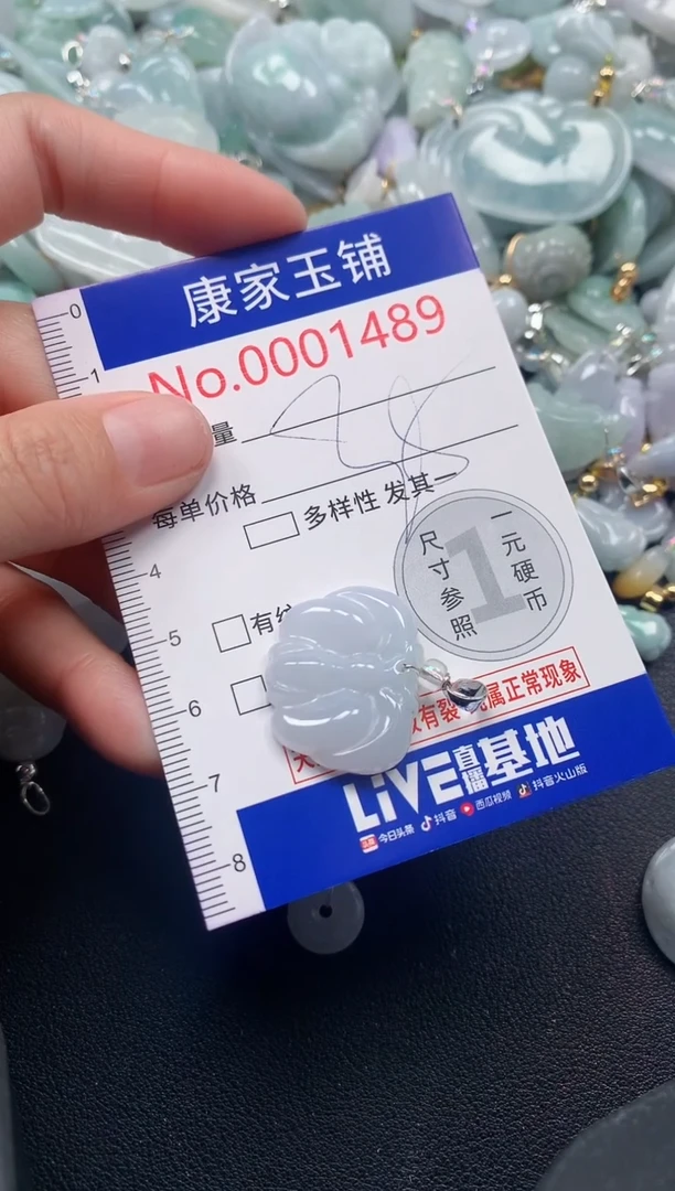 吊坠(不含链)未镶嵌翡翠1489