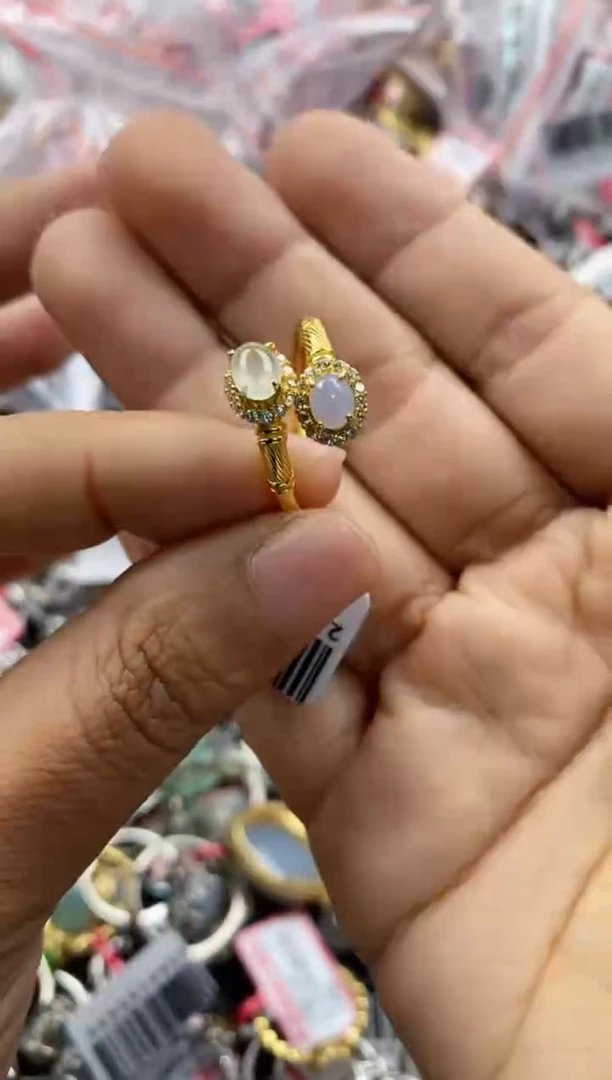 银S925镶嵌戒指翡翠333             9