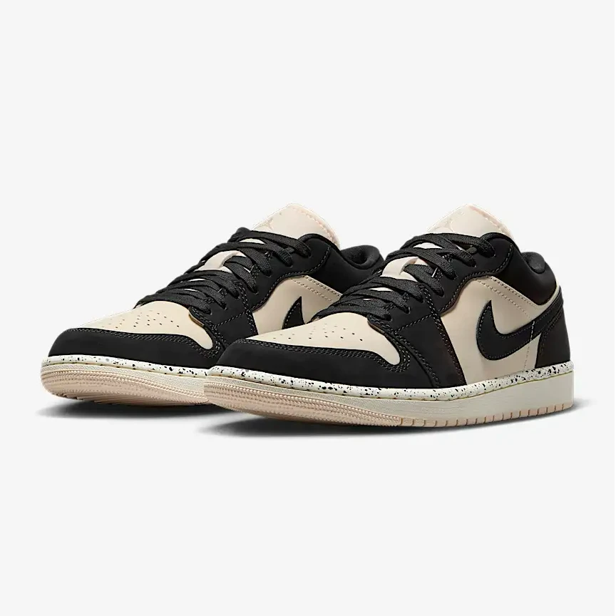 NIKE/耐克官方正品AJ1男女同款奶茶粉低帮板鞋DC0774-003
